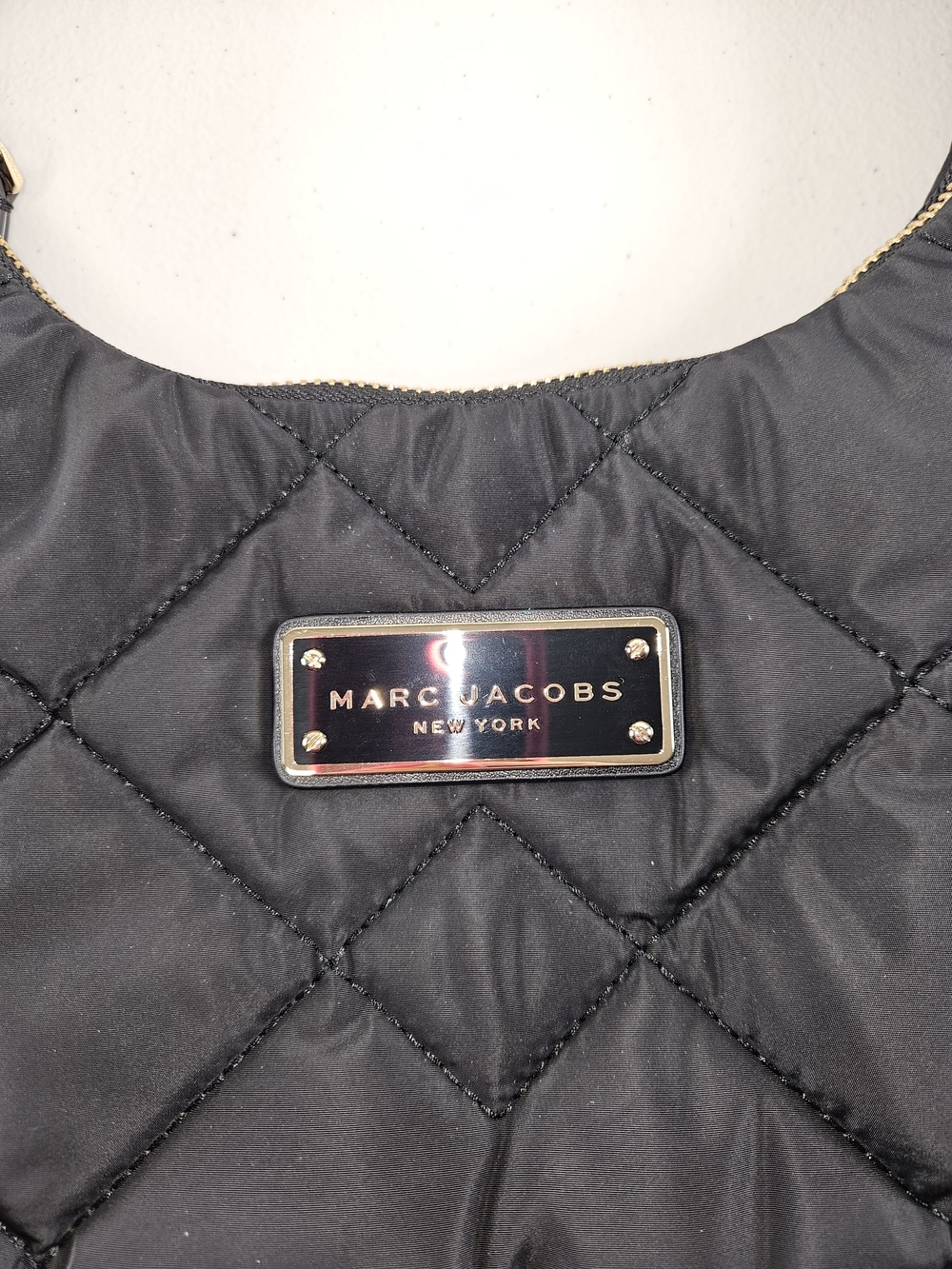 NWT Marc Jacobs Black Quilted Shoulder Bag - Picture 2 of 15